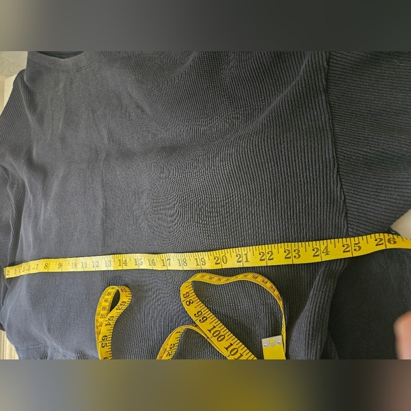 Free People Tunic Women's Dark Grey Size L - Picture 4 of 8